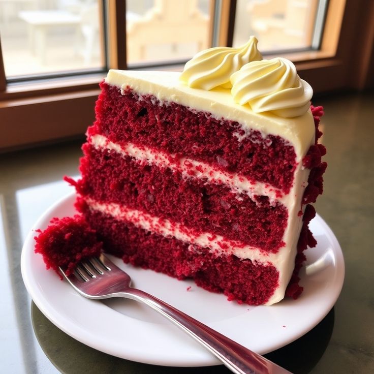 Red Velvet Cake with Cream Cheese Frosting
